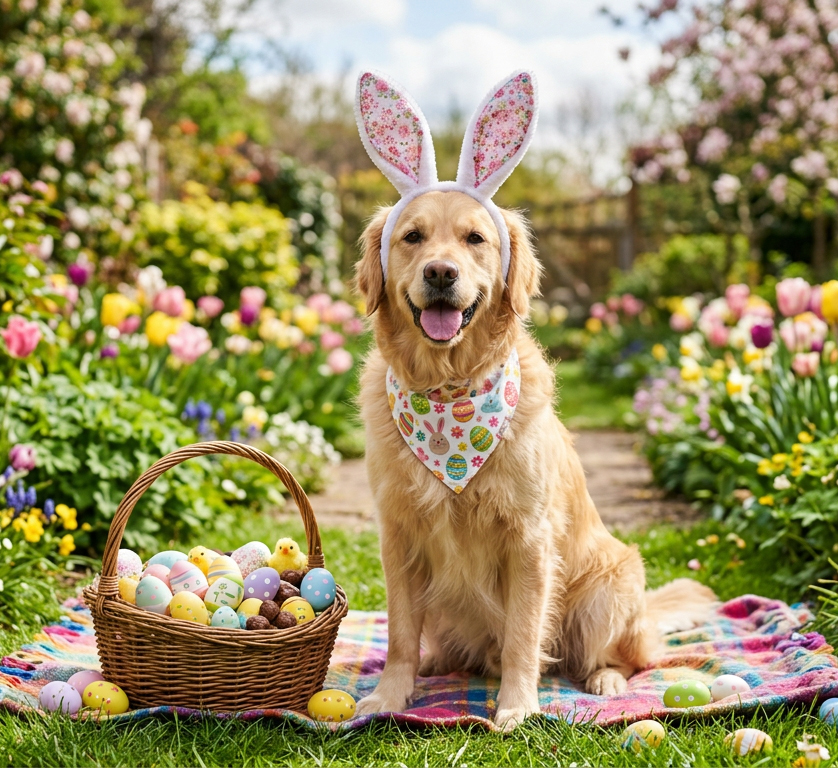 easter dog